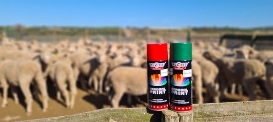La marca animal del pigmento pinta la marca de color brillante 500ml para el ganado de las ovejas del cerdo