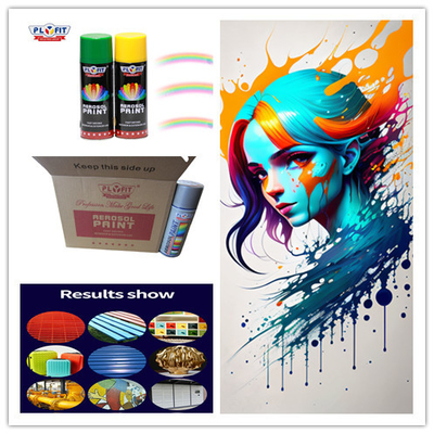 450 ml de pintura en aerosol de acrílico rojo se seca rápidamente para pintura de electrodomésticos / barcos / automóviles