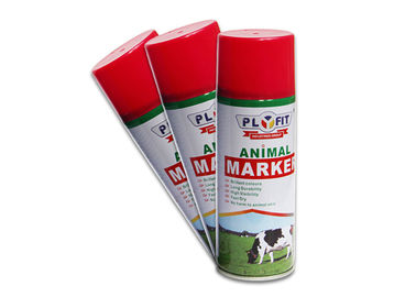 Descoloramiento altamente visible colorido animal de la pintura de espray de aerosol del marcador del ganado - resistente