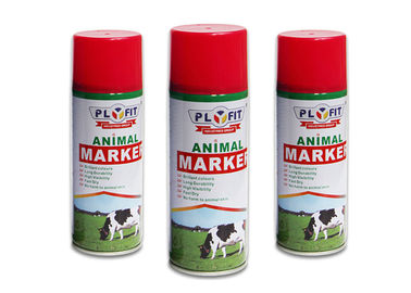 La pintura de espray segura animal colorida inofensiva distingue entre las ovejas/el cerdo/el ganado