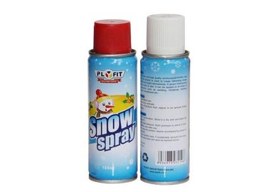 Pintura de espray artificial de la nieve de la falsificación del partido 185ml ninguna decoración del acontecimiento de la contaminación