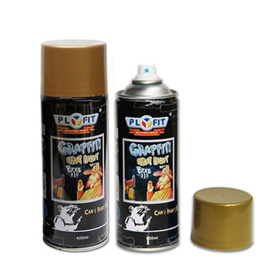Pintura de espray de acrílico termoplástica de aerosol 400ml de la poder de la hojalata