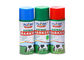 Espray animal azul/rojo/del verde tres de los colores del aerosol de la marca para los cerdos, caballos y ganado y ovejas