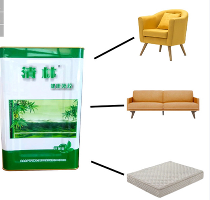 Adhesivos a base de disolventes para la fabricación de muebles blandos con esponja