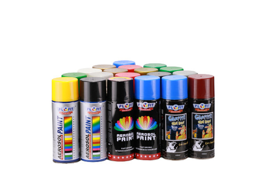Coloree el espray de acrílico de aerosol pintan la pintura de espray de sequía rápida líquida de la pintada del coche