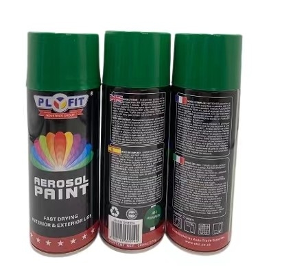 pintura de espray inoxidable amistosa de secado rápida de aerosol 400ml E-co