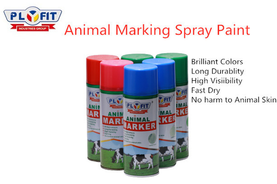 Plyfit 500 ml Pintura de marcado de ganado Seca rápido sin daño a la piel del animal