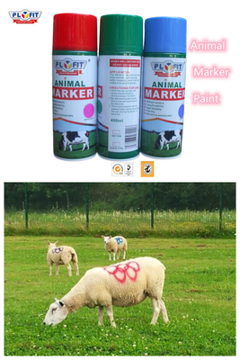 Plyfit Animal Marker Paint 500 ml Aerosol Spray Paint para animales de cerdo / oveja / cola de caballo