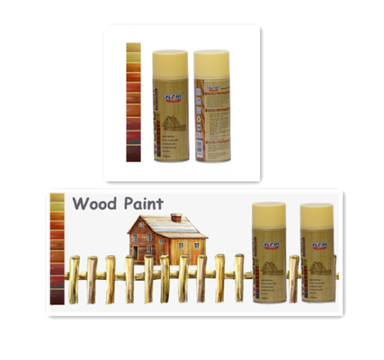 Metal plástico de acrílico modificado para requisitos particulares de la pintura de espray del multicolor de madera