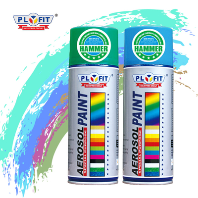 La pintura de espray de acrílico de aerosol del color 400ml película del secado superficial de 5 minutos acabó