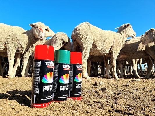 El marcador del ganado de Plyfit no rocía ninguna pintura de espray de marcado de las ovejas de la vaca del daño