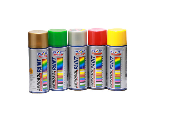 Capa líquida de la pintura de aerosol metálica del oro del arreglo para requisitos particulares para la madera plástica del metal