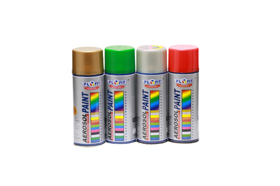 El espray de aerosol de las resinas de acrílico de Plyfit pinta 400ml Tin Can Fast Drying