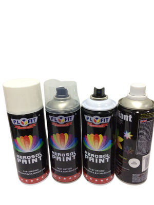 El espray del coche de PLYFIT 400ml pinta el alto certificado de sequía rápido no tóxico del ALCANCE ISO ROHS del lustre
