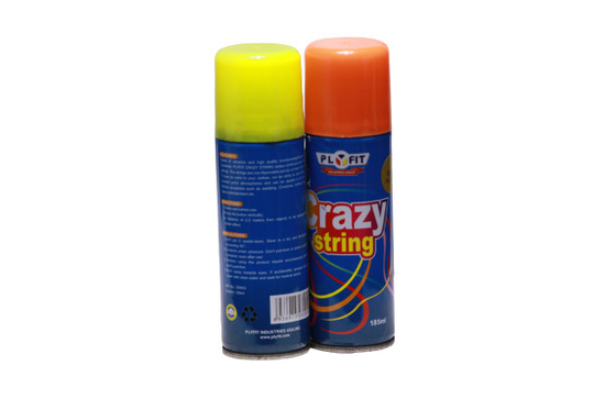 Espray loco del partido de la secuencia del partido del espray tonto no inflamable de la secuencia para la celebración de días festivos del festival