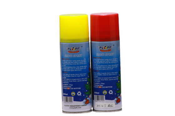 el aerosol de la nieve 250ml rocía la pintura de espray inflamable de la nieve para la celebración que escarda del partido