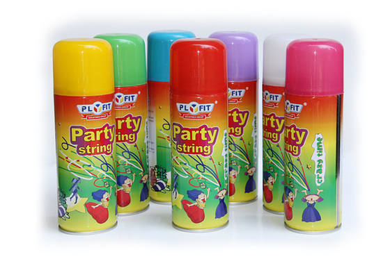 Los botes locos tontos del espray de la secuencia de PLYFIT mezclaron los colores para las decoraciones de la Navidad