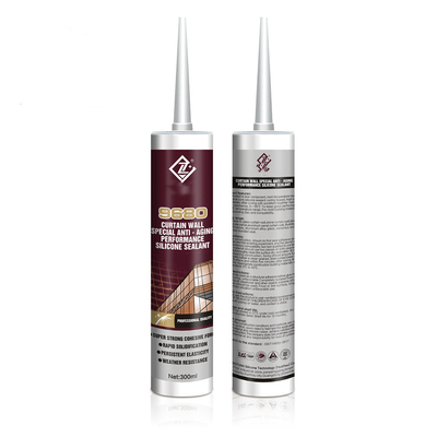 Pegamento resistente ULTRAVIOLETA del silicón del sellante neutral del impermeable para la pared de cortina