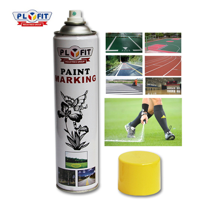Línea de sequía rápida 650ml/750ml pintura de la pintura de la marca de camino de espray de la marca
