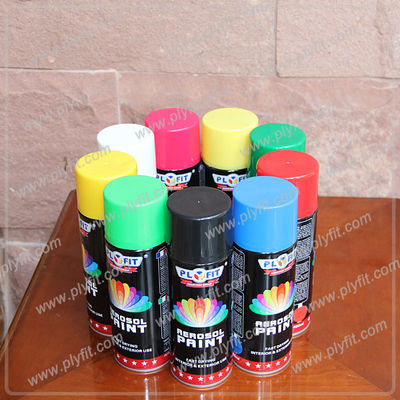 Pintura de espray de acrílico de aerosol del alto rendimiento del OEM Rich Colors Coating Type