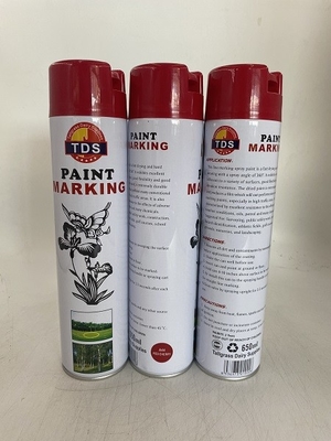 Línea de sequía rápida flexibilidad del OEM 650ml de la pintura de espray del marcador buena