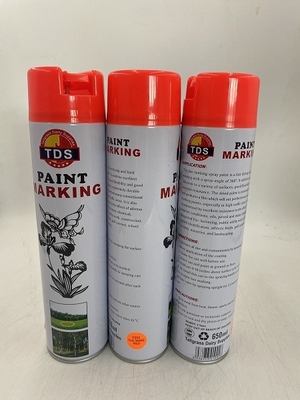 El espray modificado para requisitos particulares de aerosol 650ml pinta la línea rápida pintura del anillo en D de la marca