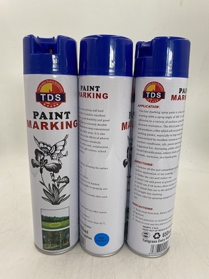 Línea impermeable de sequía rápida modificada para requisitos particulares pintura del camino 650ml de espray de aerosol de la pintura de la marca