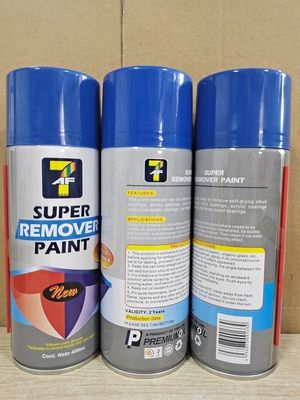 fabricante potente del OEM del color del claro del removedor de pintura acrílica del aerosol 400ml