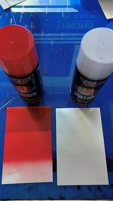 La forma líquida de la pintura de aerosol de acrílico 400ml se seca rápidamente con el solvente de DME