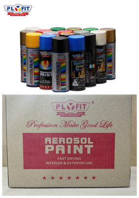 Pintura industrial de aerosoles acrílicos con aerosol para paredes, revestimiento de metal, graffitis, pintura para automóviles con aerosol