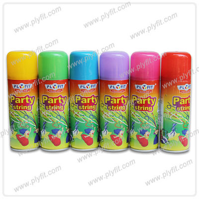 Colorido Crazy Ribbon Party String Spray Perfecto para Navidad y las ocasiones de boda
