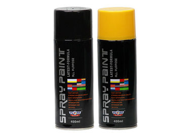 Alta pintura de espray brillante de aerosol 400ml para la plata plástica del oro verde