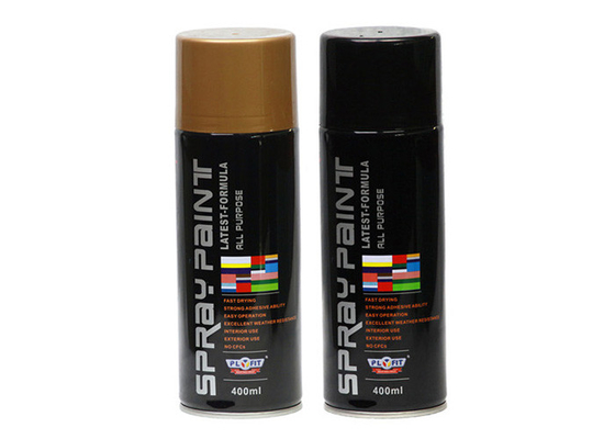 400 ml de pintura de pulverización acrílica de volumen para madera plástico metálico ISO9001 certificado OEM / ODM aceptado