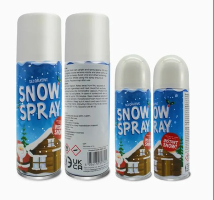 Festa ecológica Espray de nieve como la nieve real No hay necesidad de limpiar no inflamable