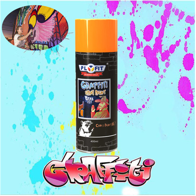 Lustre fluorescente 400ml de la pintura de espray de la pintada del aerosol alto para la pintura de pared