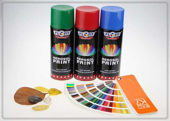 Alto calor que rocía la pintura de espray metálica de aerosol de la pintura para la pintada Chrome