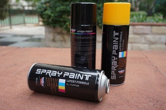 Poder de recubrimiento fuerte de acrílico a base de agua de la pintura de espray del oro del SGS 400ml
