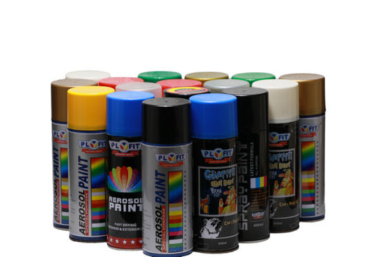 El espray de acrílico multiusos de aerosol 400ML pinta el certificado del SGS de RoHS