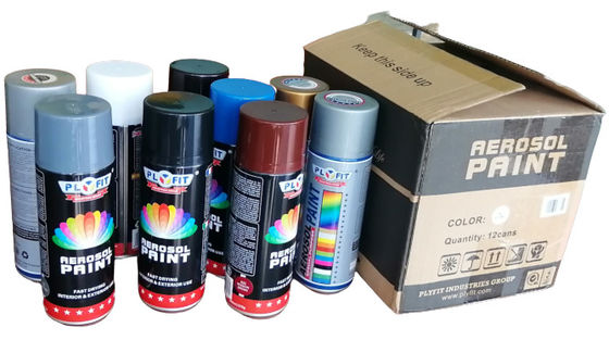 Pintura acrílica de sequía rápida de uso múltiple de la pintura de espray de la prenda impermeable 400ml