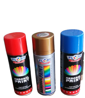 Pulverice el espray de capa del acrílico del aerosol pintan color plata del OEM