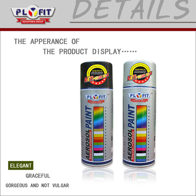 pintura de espray metálica del aerosol de 400ml 300ml para el vidrio de madera del metal