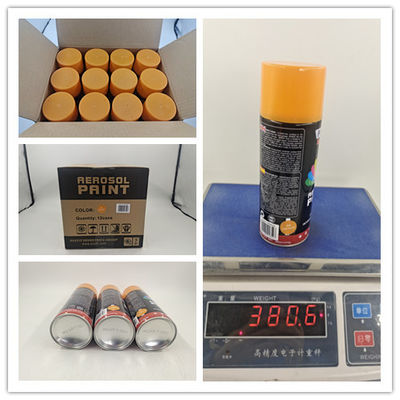 color rápido del claro del espray de la laca de la sequedad 400ml 60 minutos difícilmente de seco