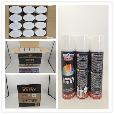 el espray multicolor de aerosol 400ml pinta la pintura de acrílico automotriz del aerosol de la laca