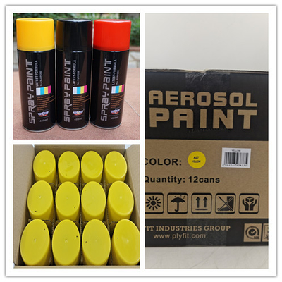 OEM de secado rápido 450ml de la botella de la hojalata de la pintura de espray del aerosol del TUV