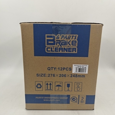 sustancias químicas de limpieza del rociador de las piezas del freno de 580ml Plyfit de un coche rápido más limpio de la evaporación